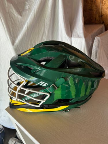 California Redwoods Game-Worn Cascade Helmet (Used)