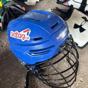 Toronto Rock Game Worn Warrior Helmet (Used)