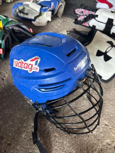 Toronto Rock Game Worn Warrior Helmet (Used)