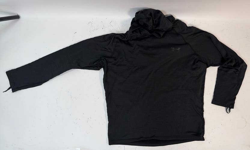 Under Armour Men's Swyft Face Hoody, Black, Small