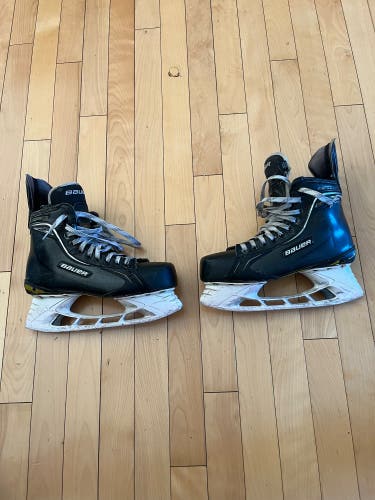 Bauer Supreme TotalOne 2011 Vintage Hockey Skates Regular Width 9 with Step Steel Blades (Used)