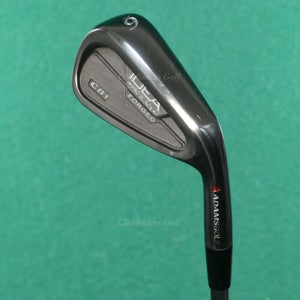 Adams Idea Pro Black CB1 Forged Single 6 Iron Project X Rifle 6.0 Steel Stiff