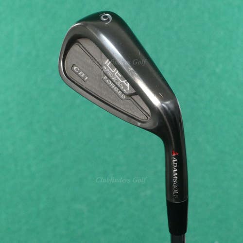 Adams Idea Pro Black CB1 Forged Single 6 Iron Project X Rifle 6.0 Steel Stiff