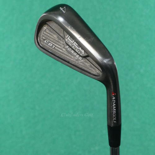 Adams Idea Pro Black CB1 Forged Single 4 Iron Precision Rifle Steel Stiff