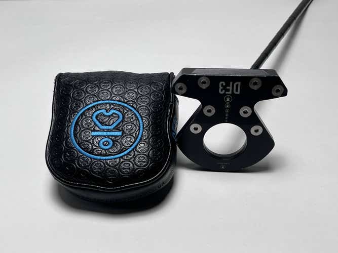 L.A.B. Golf DF3 Putter 34" 69* Mens RH HC