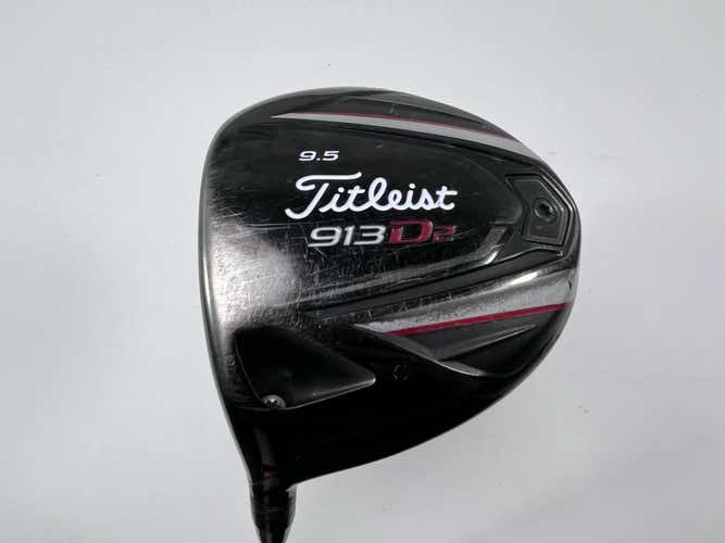 LEFTY Titleist 913 D2 Driver 9.5* Diamana Black D+72x5ct 72g Extra Stiff LH