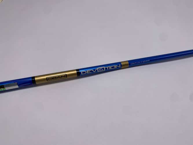 OBAN Devotion 6 Blue 04 65g Stiff Graphite Driver Shaft 43.75"-Taylormade