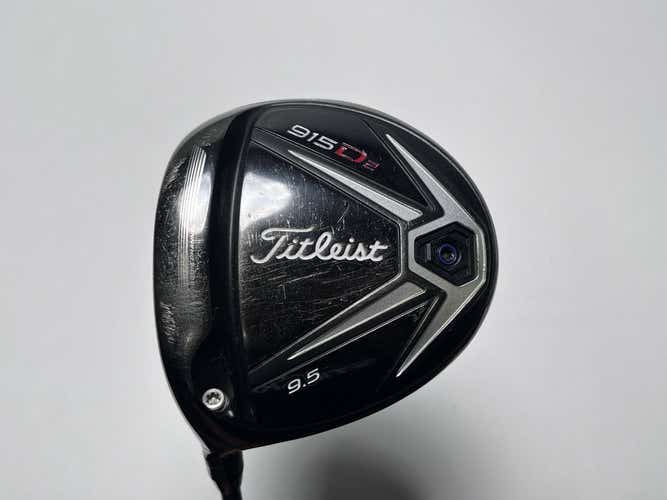 LEFTY Titleist 915 D2 Driver 9.5* Diamana Blue S+ x5ct 62g Stiff LH