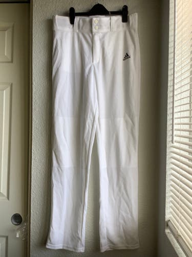 White Men's Medium Adidas Game Pants (New)