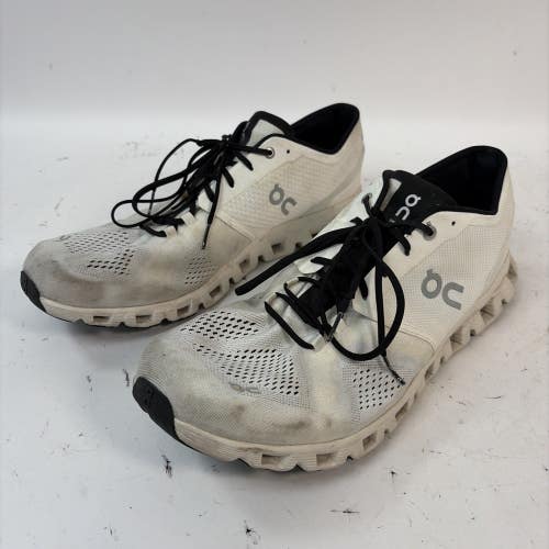 On Cloud Helion Running Shoes, White, Size 14M