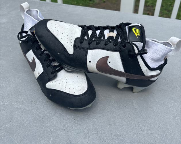 Men's Size M 10.0 (W 11.0) Nike Vapor Edge Dunk Low Top Molded Cleats (Used)