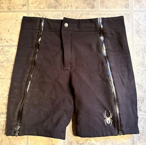 Black Men's M Spyder Training Shorts (Used)