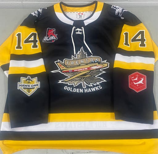 Trenton Golden Hawks XL Jersey (New)