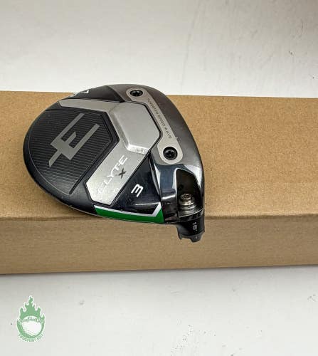 Used Right Handed Callaway ELYTE X 3 Wood 15* HEAD ONLY Golf Club