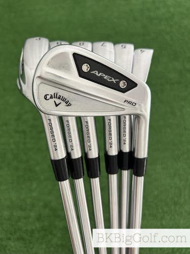 Callaway Apex Pro 24 Forged Iron Set 4-P / Dynamic Gold 115 Stiff