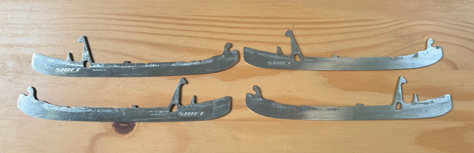 True Shift Max Runners Blades 212mm Stainless (Size 1 & 1.5 Skate)