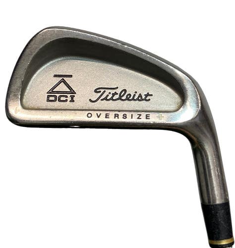 Titleist DCI Black Oversize+ 4 Iron Men's RH Tri Spec Stiff Steel 38.5 Good Grip