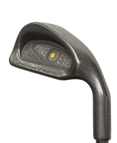 Ping Eye2 4 Iron Yellow Dot 4* Flat ZZ Lite Stiff Steel 37.5 RH Karsten Dylagrip