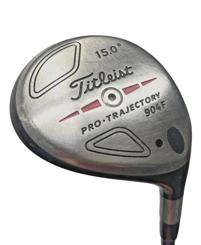 Titleist PT 904F 3 Wood 15* Tour AD YS-6 Stiff Graphite 42.5" RH New Jumbo Grip