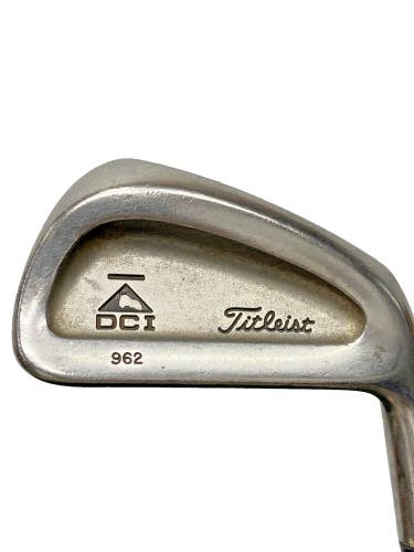 Titleist DCI 962 Black 4 Iron S300 Stiff Flex Steel 38.5" RH Nice Tour Wrap Grip