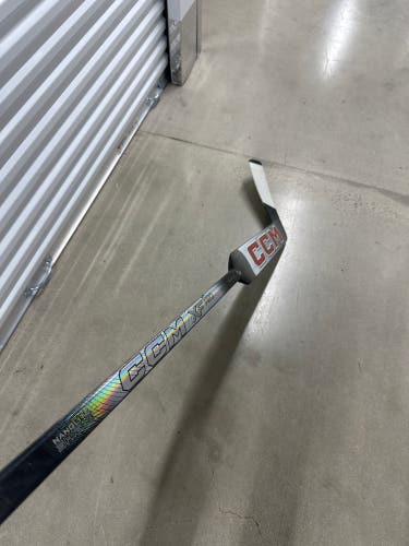 Senior CCM XF Pro Regular Goalie Stick 25.5" Paddle Pro Stock (Used)