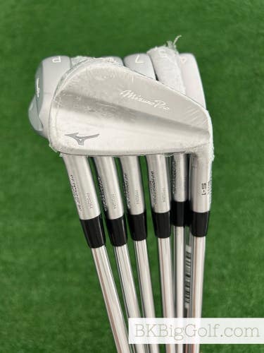 NEW / Mint Mizuno Pro S-1 25 Forged Iron Set 4-P / KBS Tour 120 Stiff