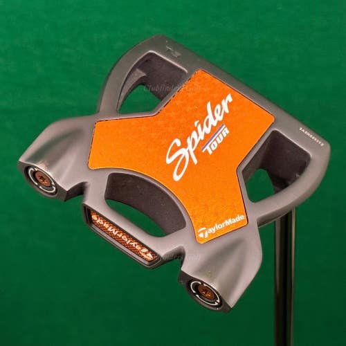 TaylorMade Spider Tour Black #3 35" T3 Slant Mallet Putter w/Super Stroke & HC