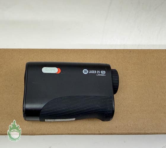 Used Golf Buddy Laser 2S Pro Black Golf Rangefinder