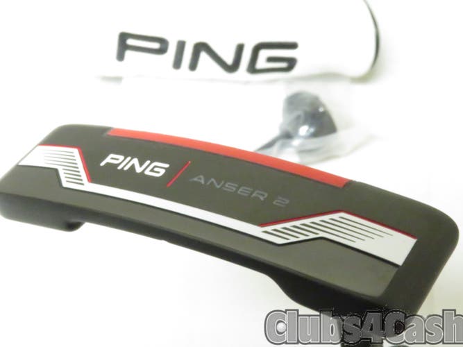 PING 2021 Anser 2 Putter Black Dot Adjustable 32-36" length+Tool & Cover .. MINT