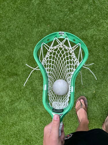 Kelly Green Dyed LIKE NEW STX Surgeon 700 Head (Used) Strung with Used Stringking 4X mesh