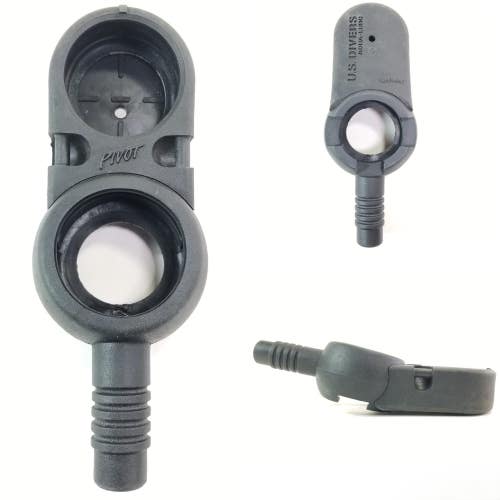US Divers Pivot Swivel 3 Gauge Console Boot Scuba Computer SPG Depth Compass