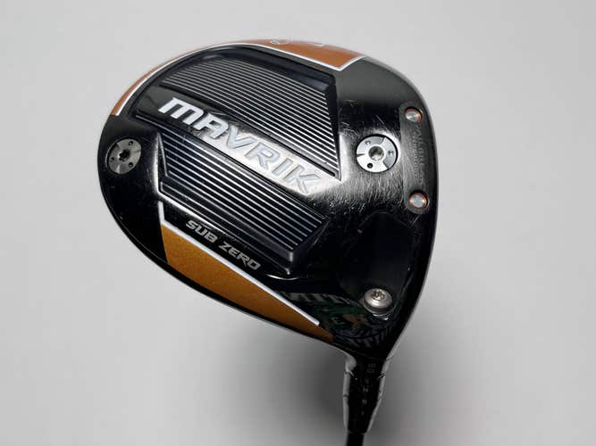 Callaway Mavrik Sub Zero Driver 9* HZRDUS Yellow 6.5 76g Extra Stiff RH