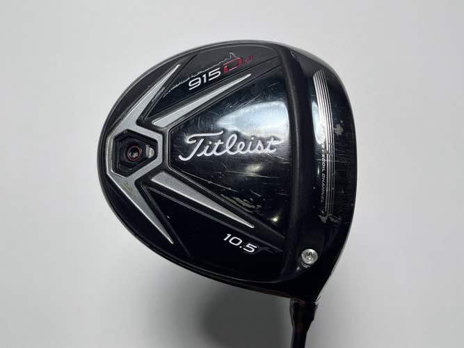 Titleist 915 D2 Driver 10.5* Mitsubishi Rayon Diamana Blue S+ x5ct 62g Stiff