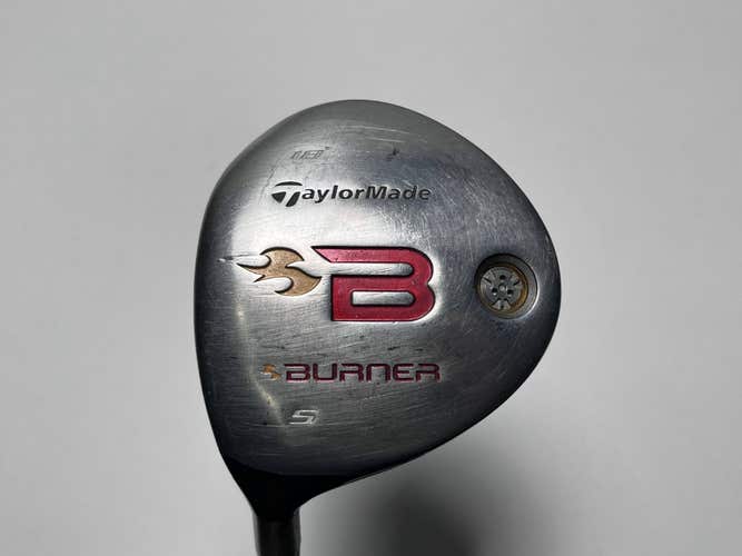 LEFTY TaylorMade Burner 2008 5 Fairway Wood 18* REAX 49g Regular Graphite