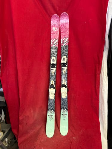 Skis: K2 139 cm All Mountain Skis With Bindings (Used)