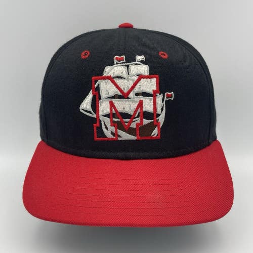 Vintage Manitowoc Ships Wisconsin Snapback Hat Cap