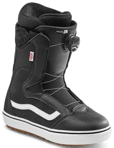 NEW 2023 Vans Women's Encore OG Snowboard Boots - Black / White 6