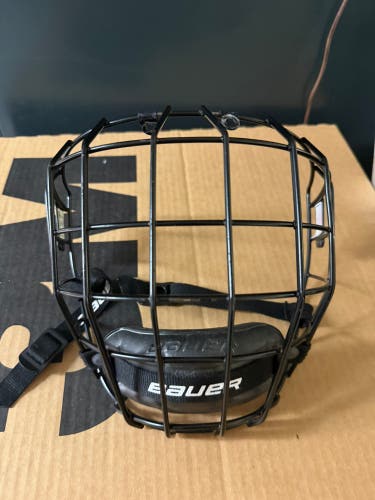 Large Bauer Profile II Facemask Full Cage (Used)