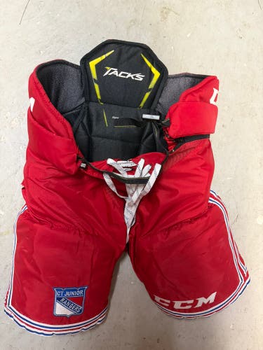 Men's Senior Medium CCM Tacks Hockey Pants Pro Stock (Used)