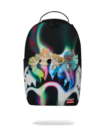 Sprayground PowerPuff Girls Power Flex Backpack Unisex Multi Top Handel SPR363