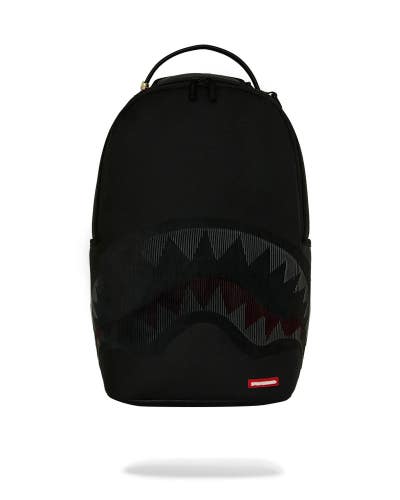 Sprayground Stealth Glide Backpack Unisex Black Adjustable Shoulder Strap SPR361