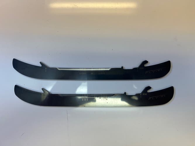 Bauer Fly-Ti Replacement Steel Blades 238 mm new and profiled at 13ft radius