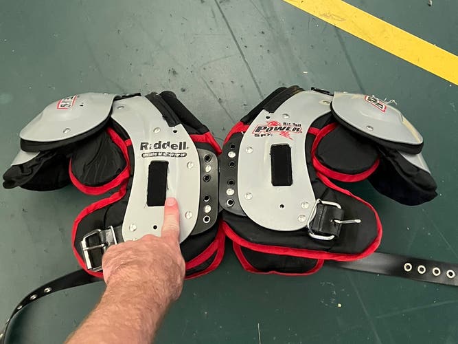 Medium Adult Riddell Power SPX Shoulder Pads (Used)