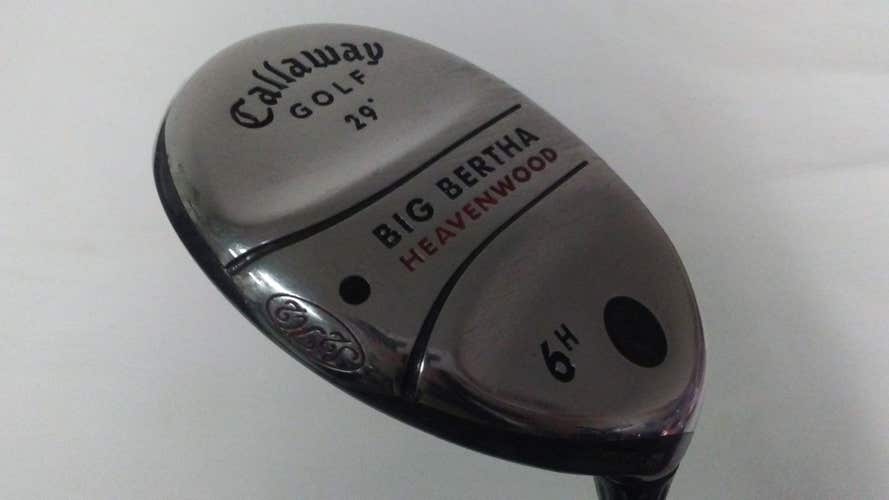 Callaway Big Bertha Heavenwood 6 Hybrid 29* (Graphite RHC 75w Senior)