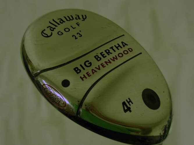 Callaway Big Bertha Heavenwood 4 Hybrid 23* (Graphite, REGULAR) 4h Golf Club