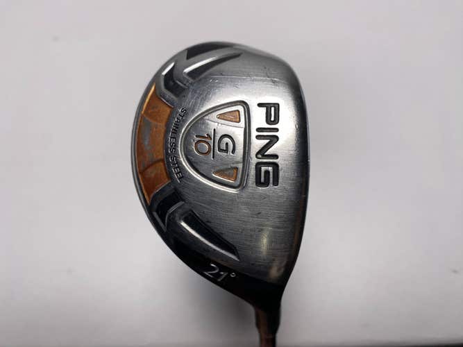 Ping G10 4 Hybrid 21* Aldila VS Proto HL By You 80g Stiff Graphite Mens RH