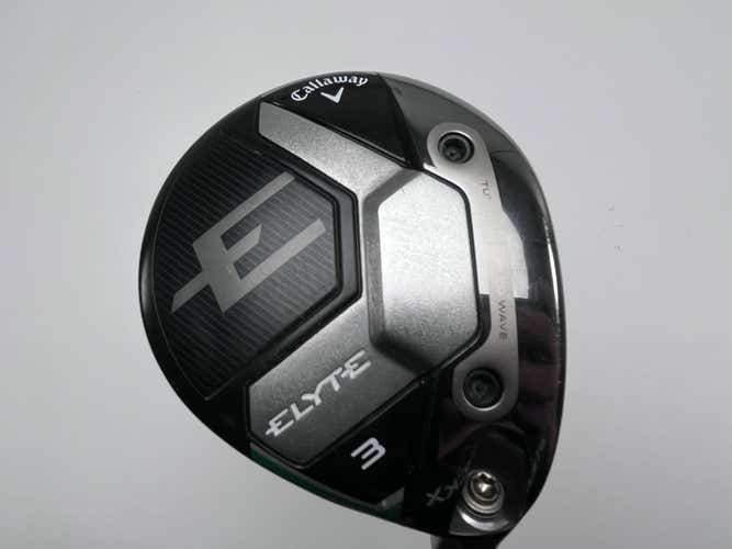 Callaway Elyte 3 Fairway Wood 15* Mitsubishi Chemical Vanquish 5R Regular RH