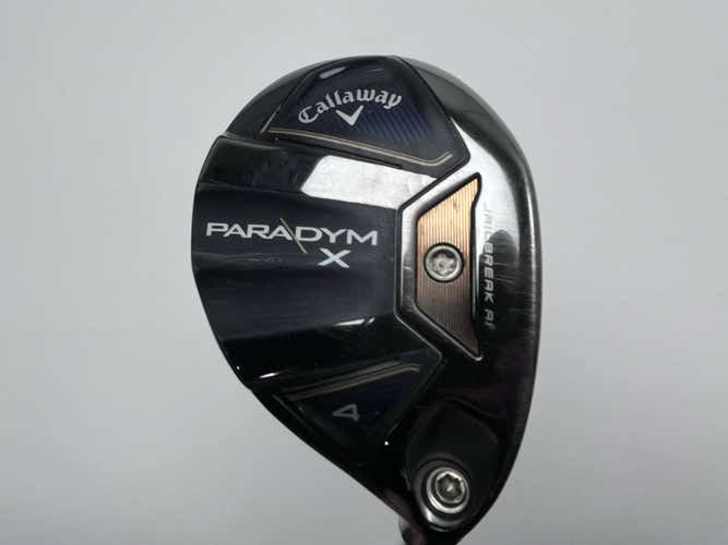 Callaway Paradym X 4 Hybrid 21* Aldila Ascent 50g Senior Graphite Mens RH