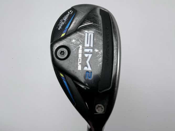 TaylorMade SIM2 Rescue 3 Hybrid 19.5* Tensei Blue Raw AV Series 80g Stiff RH