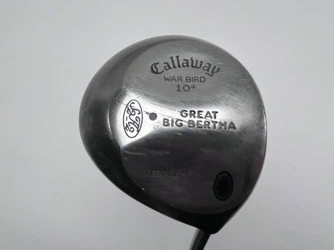 Callaway Original Great Big Bertha Driver 10* GBB UL Senior Graphite Mens RH